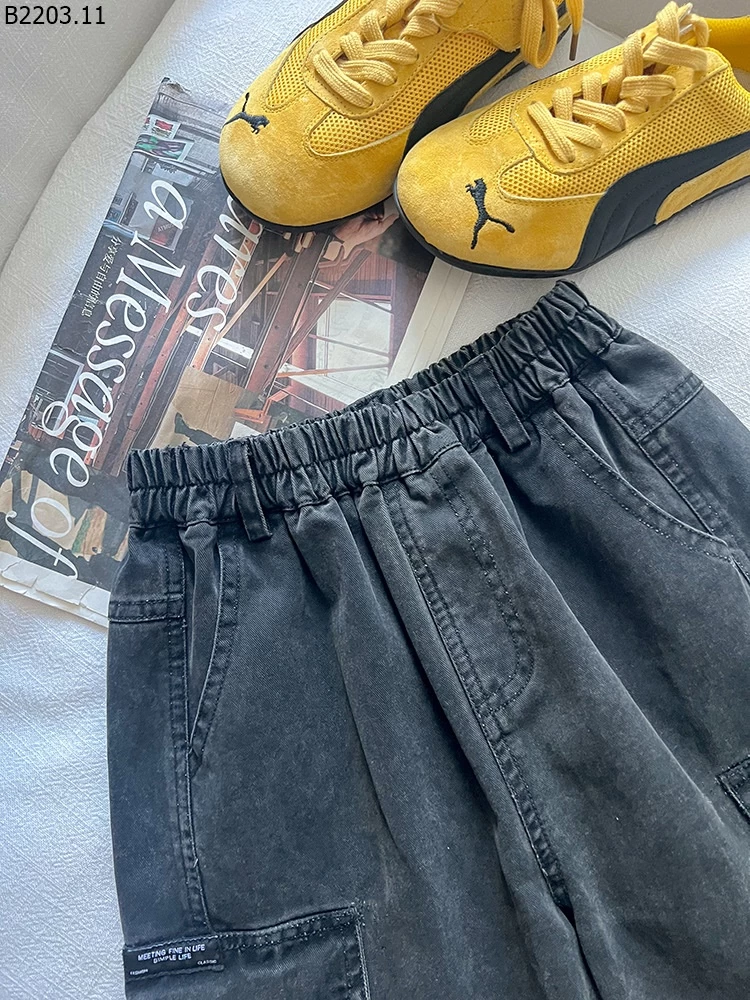 Quần ống rộng cotton sợi carbon phối họa tiết Elmo Baby gia si sz 90-150--- G.i.á 227k sz 160--- G.i.á 249k sz 170--- G.i.á 270k