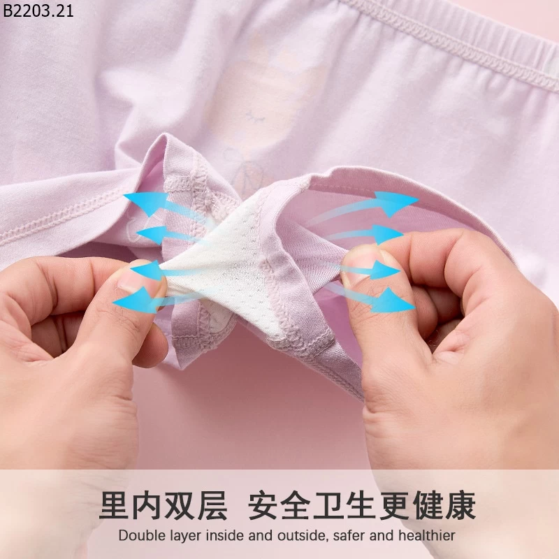 SET 4 QUẦN CHIP CHO BÉ GÁI sỉ 96k