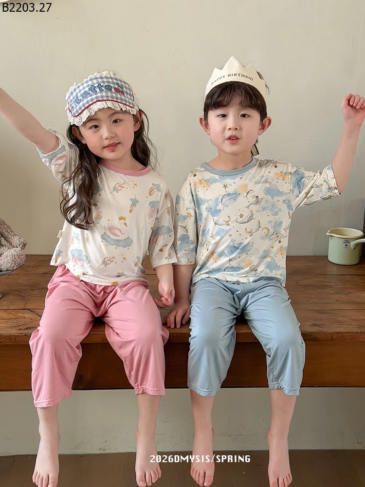 BỘ NGỦ HÀN QUỐC THUN LẠNH sỉ sz 100-120: 108k sz 130-150: 125k