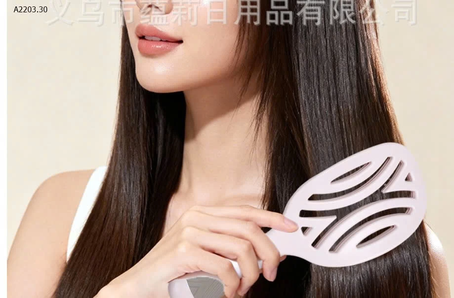 LƯỢC CHỐNG RỐI ĐỆM KHÍ CÓ MIẾNG LÓT - sỉ 88k/set 2c chọn màu