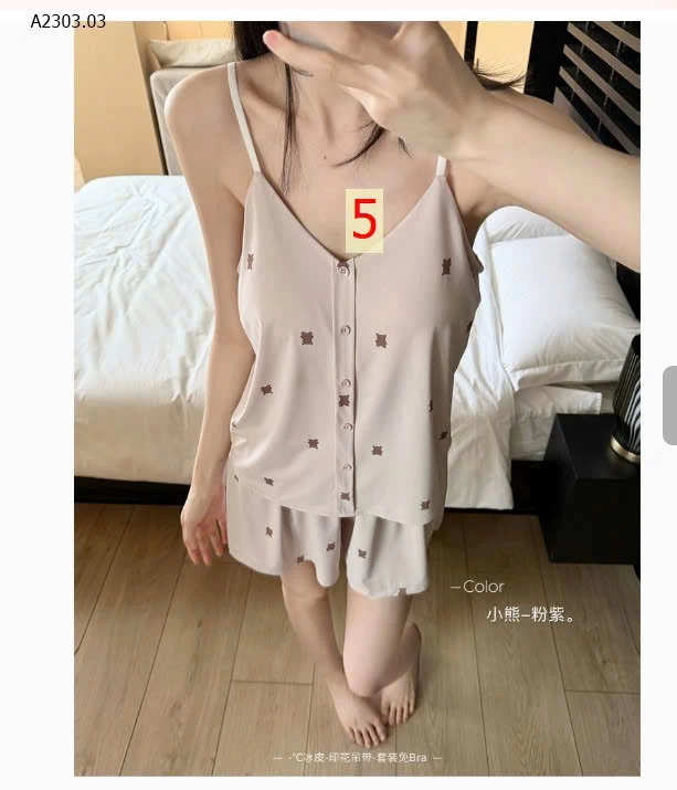 SET BỘ 2 DÂY MẶC NHÀ KÈM BRA- sỉ 205k