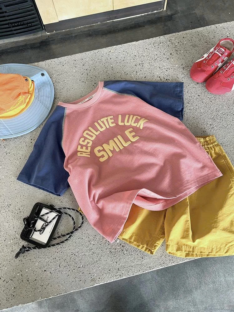 ÁO CỘC TAY BÉ TRAI AMBB – MẪU HÈ 2026 HOT HIT -Giá sỉ Sz 90-150 #105k Sz 160 #115k