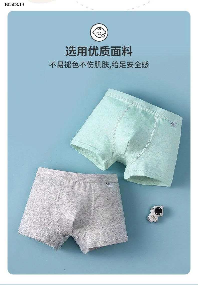 SET 4 QUẦN CHIP BÉ TRAI BIGSZ-Giá sỉ 130k