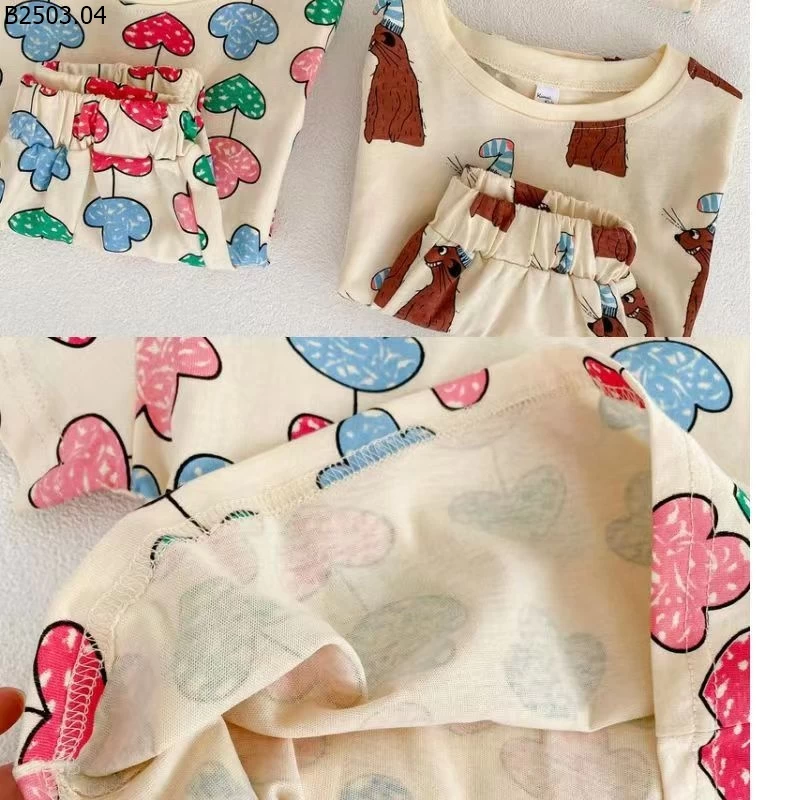 BỘ SHORT CHO BÉ sỉ 84k