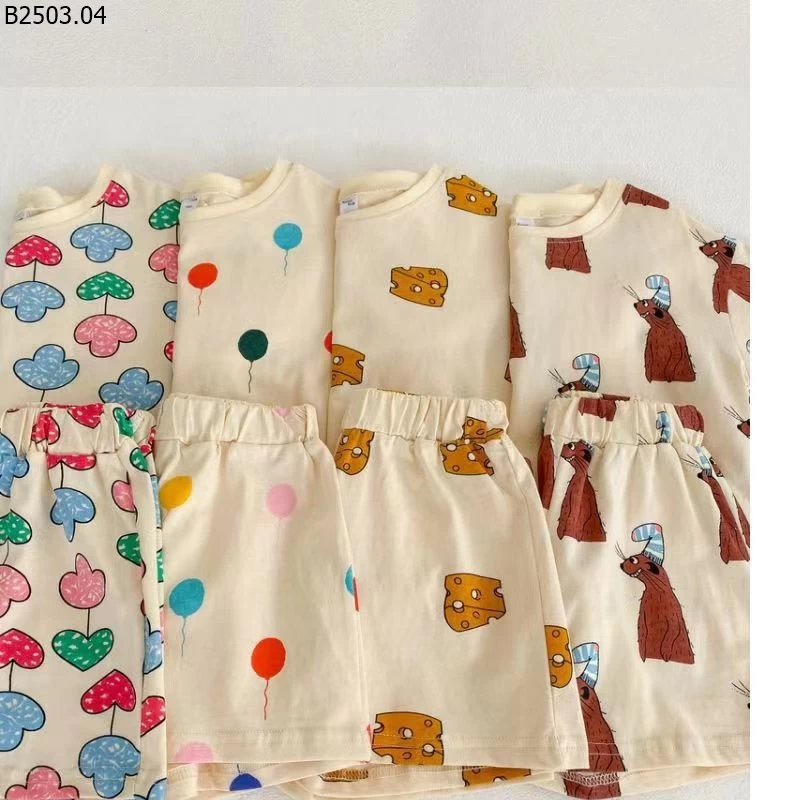 BỘ SHORT CHO BÉ sỉ 84k