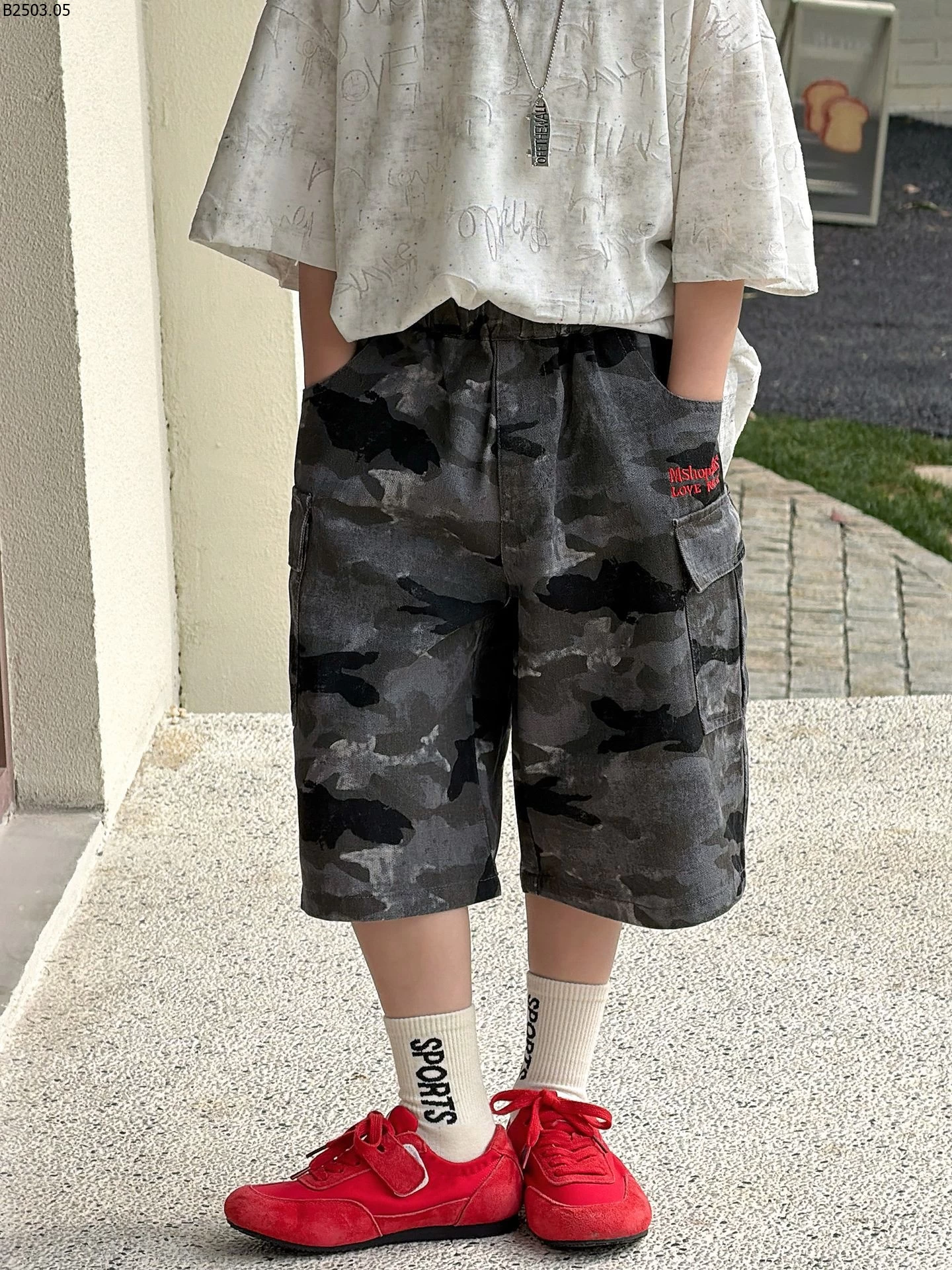 QUẦN SHORT RẰN RI CHO BT sỉ sz 90-140: 189k sz 150-160: 199k