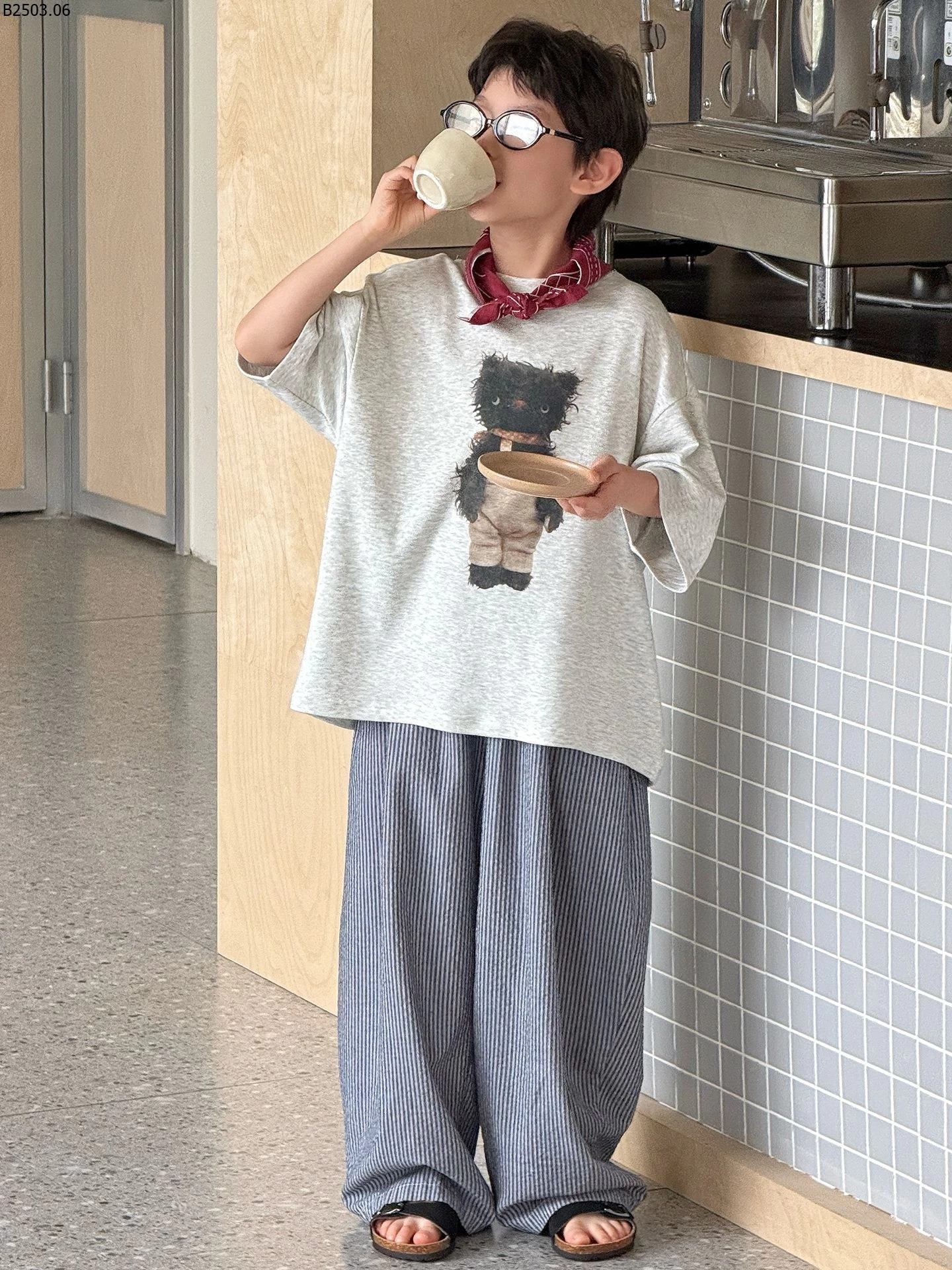 QUẦN SUÔNG KẺ CHO BÉ TRAI sỉ sz 90-140: 175k sz 150-160: 185k