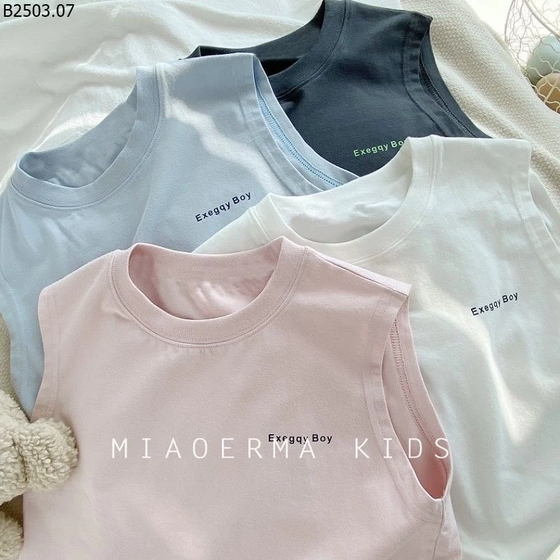 ÁO SÁT NÁCH BÉ TRAI sỉ 110k/set 2c chọn màu size