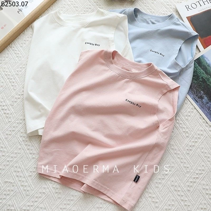 ÁO SÁT NÁCH BÉ TRAI sỉ 110k/set 2c chọn màu size