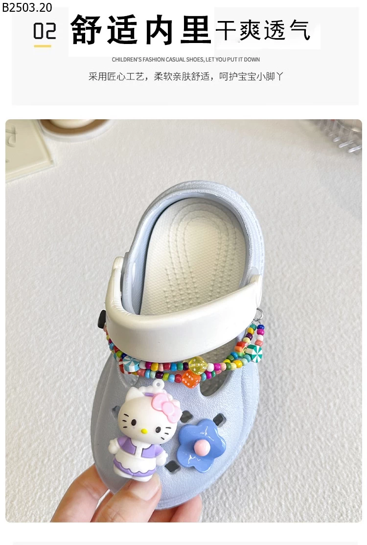 DÉP CROSS SIÊU XINH CHO BÉ GÁI sỉ 174k