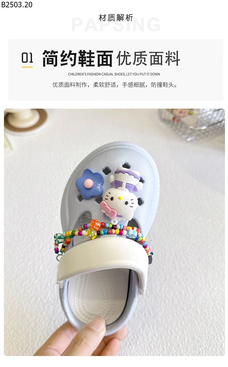 DÉP CROSS SIÊU XINH CHO BÉ GÁI sỉ 174k