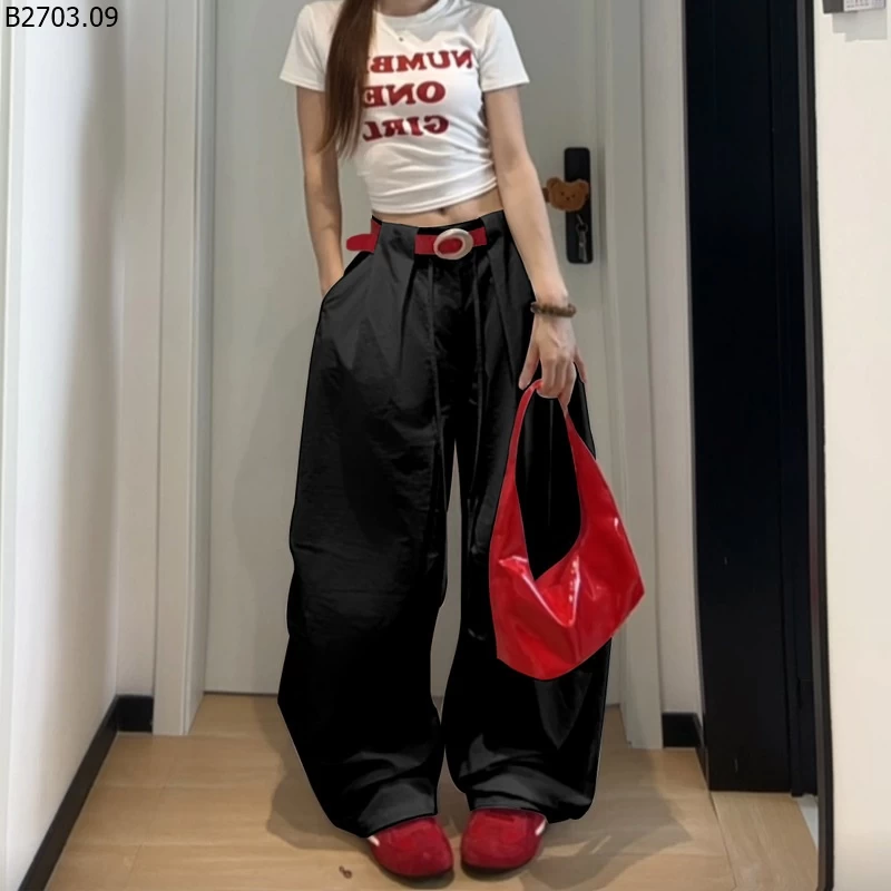 Quần ống rộng dáng suông thời thượng dành cho nữ si 182k