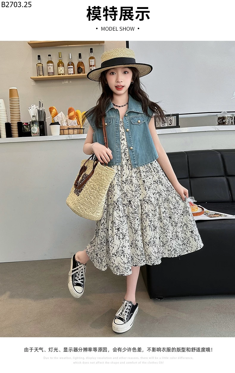 VÁY CÔNG CHÚA BÉ GÁI gia si 319k