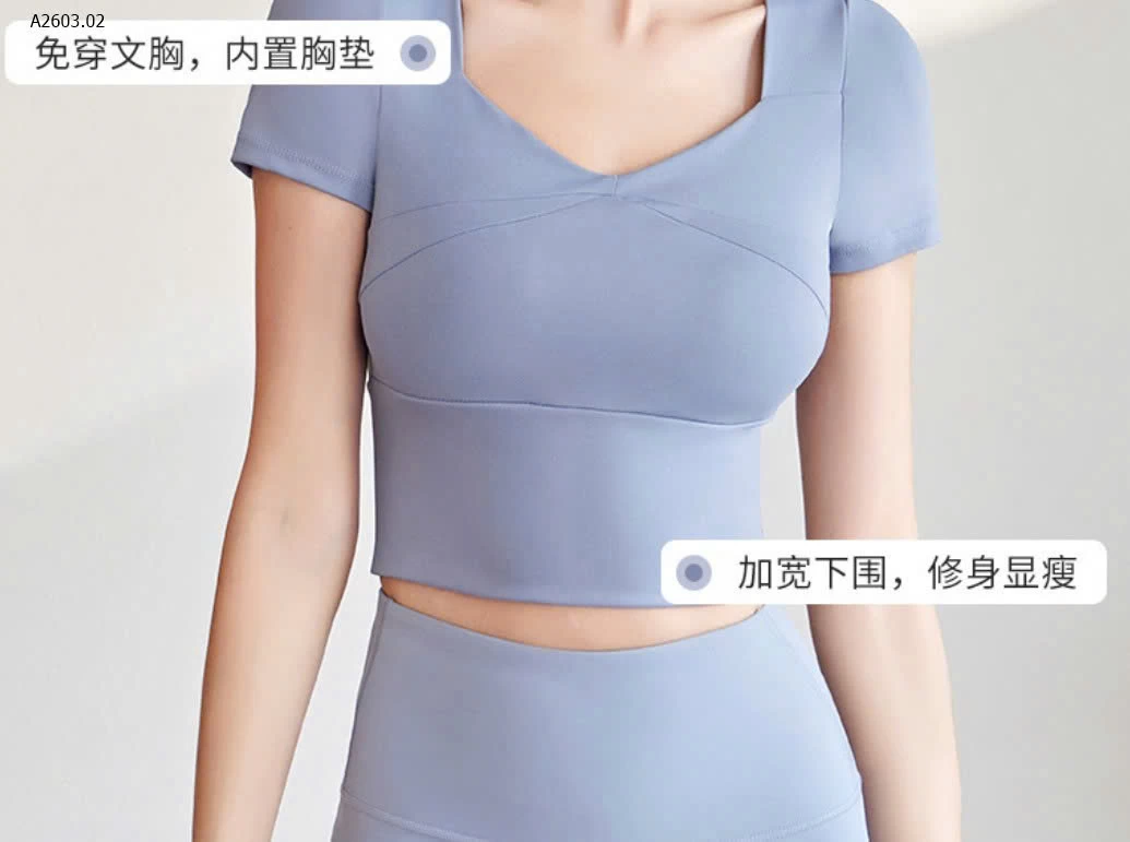 SET BỘ TẬP GYM, YOGA CHO NỮ - sỉ 175k