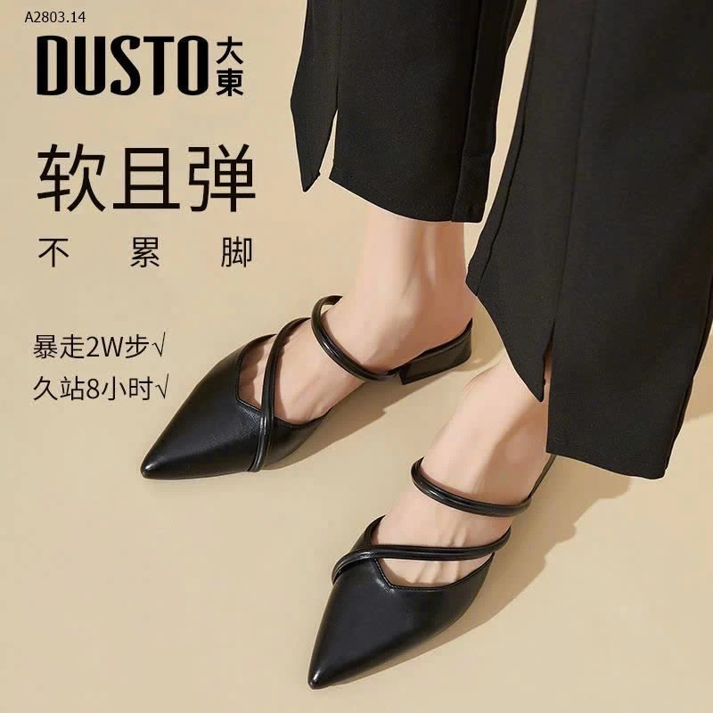 GIÀY MULES DUSTO CAO CẤP - sỉ 319k