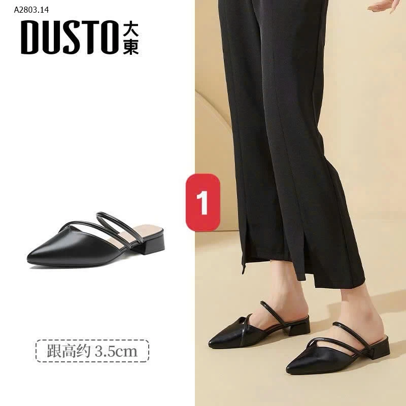 GIÀY MULES DUSTO CAO CẤP - sỉ 319k