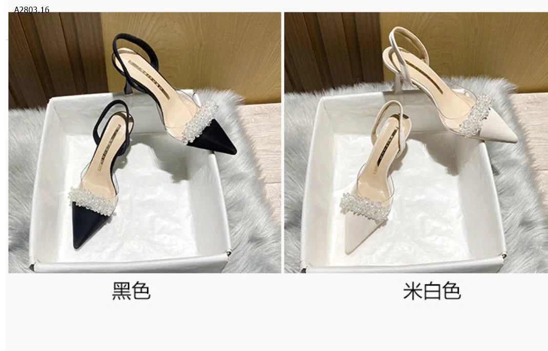 GIÀY SANDAL NỮ GÓT NHỌN- sỉ 170k