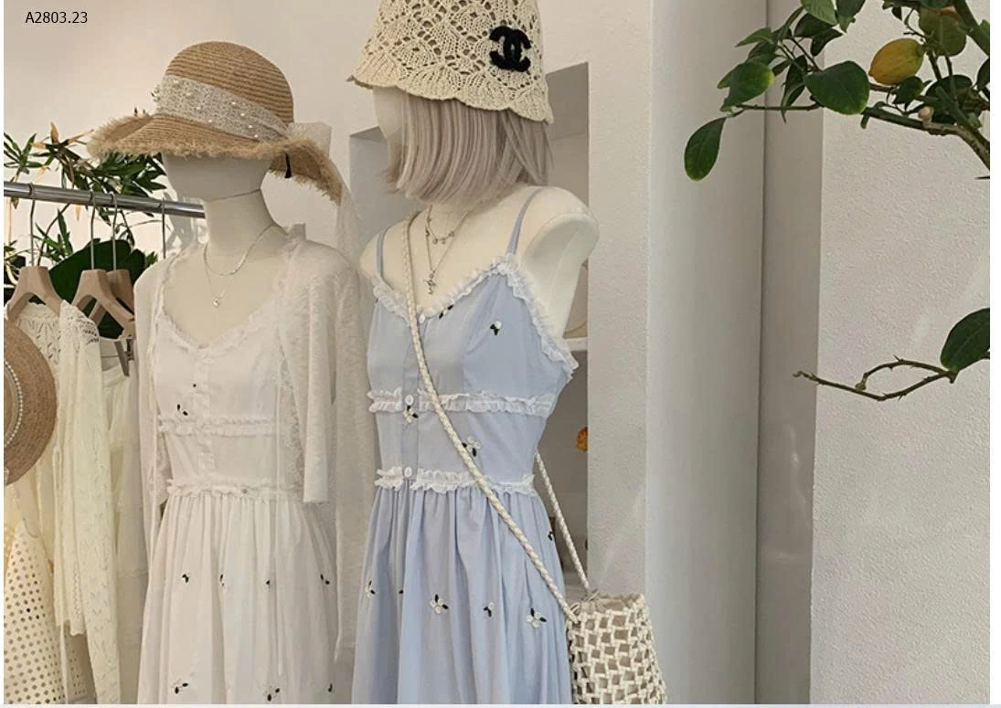 VÁY HOA 2 DÂY ĐI BIỂN - sỉ 330k