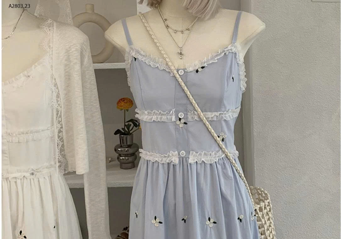 VÁY HOA 2 DÂY ĐI BIỂN - sỉ 330k