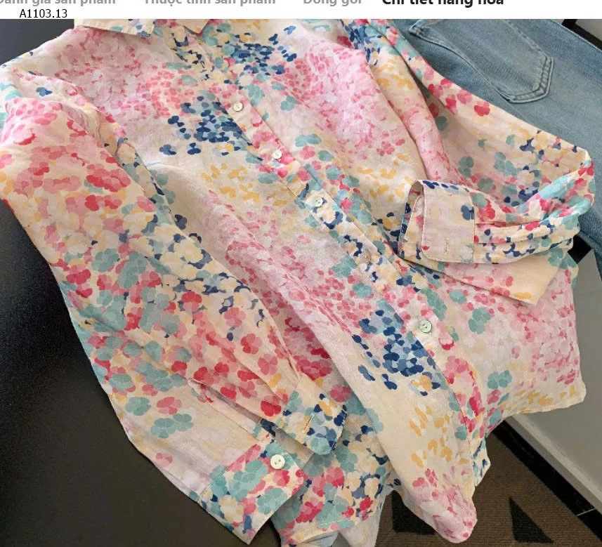 Sơ mi xinh xuất sắc đang saleee- sỉ 205k