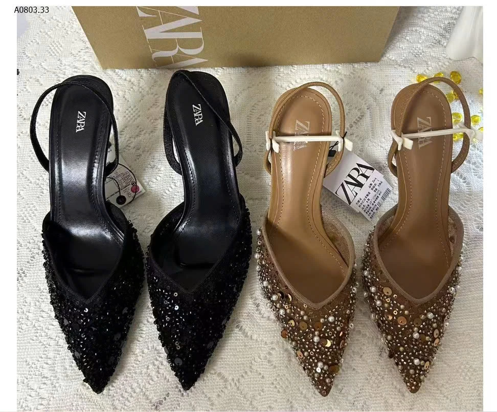 GIÀY CAO GÓT MŨI NHỌN ZR - sỉ 275k