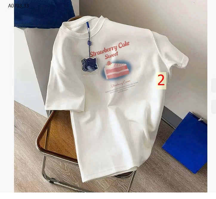 Áo thun nữ tay ngắn cổ tròn : giá sỉ 100k/c