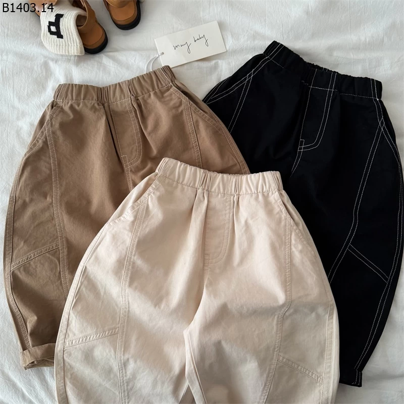 QUẦN BAGGY BASIC CHỈ NỔI MMY Giá sỉ 162k