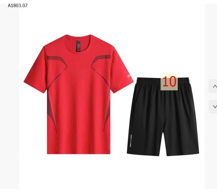 SET THỂ THAO NAM MÁT LẠH - sỉ 155k