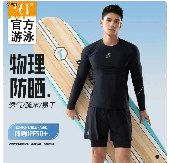 BỘ ĐỒ BƠI CHO NAM 361- sỉ 312k