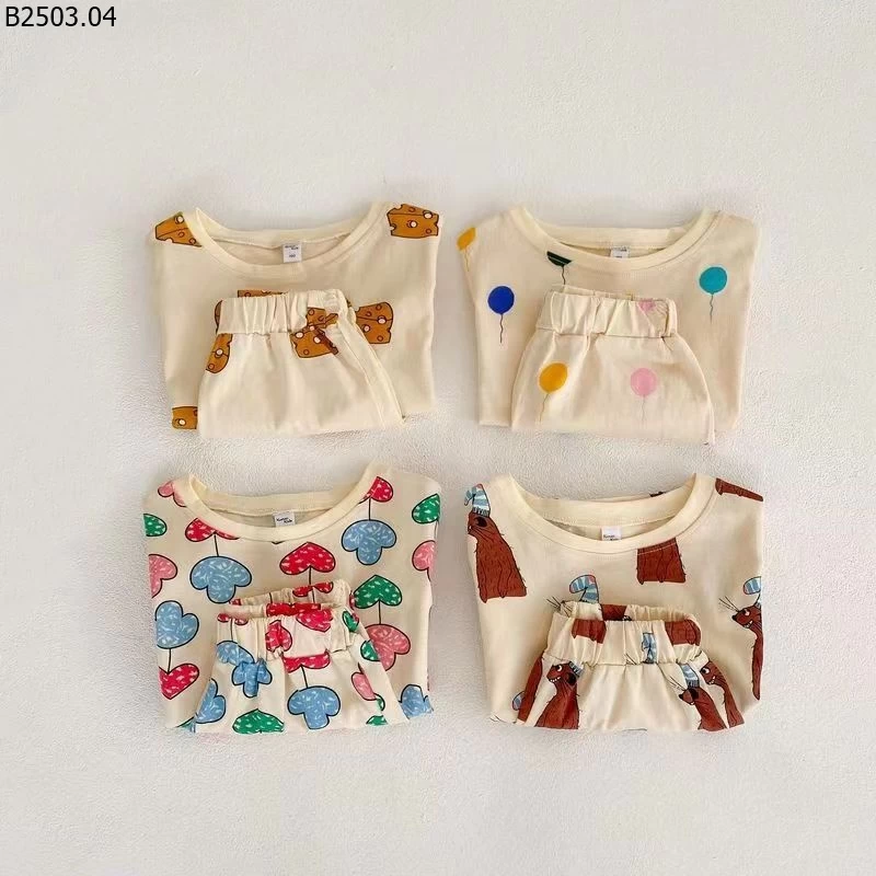 BỘ SHORT CHO BÉ sỉ 84k