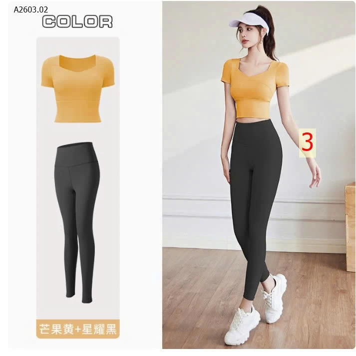 SET BỘ TẬP GYM, YOGA CHO NỮ - sỉ 175k